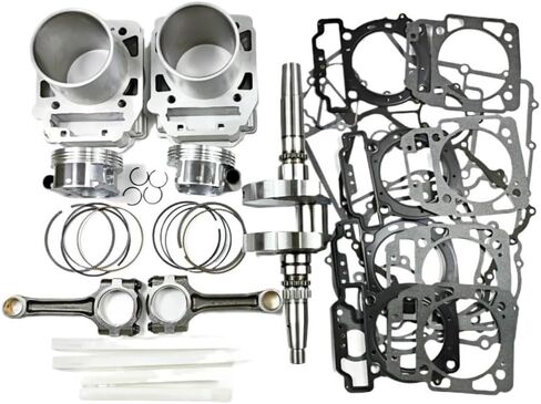 Top End Crankshaft Connectiong Rod Cylinder Piston Gasket Kit Fit For 800XC 850 X8H.O. 0JWA-041000 0800-042000 0800-023100(Mark B) in Saudi Arabia