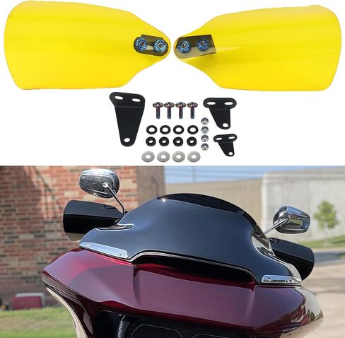 Handlebar Handguards Protection for Touring Road Glide Electra Glide Road King CVO/SE/Softail Street Bob FXBB 114 FXBBS Low Rider ST 117 FXLRST/Softail Deluxe FLDE 2007+2024 Motorcycle in Saudi Arabia
