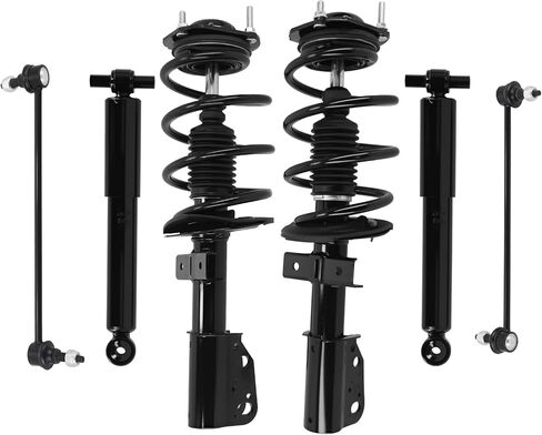 maXpeedingrods Front Strut for Chevy Traverse GMC Acadia Buick Enclave 2013-2017, 172949 Complete Shock Absorber Strut with Coil Spring Assembly (6pcs Struts Kit) in Saudi Arabia