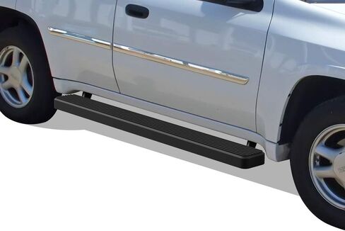 APS (Stainless Steel Black Powder Coated 5 inches) Running Boards Nerf Bars Side Steps Compatible with Chevy Trailblazer GMC Envoy 2002-2009 in Kuwait