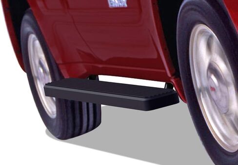 APS (Stainless Steel Black Powder Coated 5 inches) Running Boards Nerf Bars Side Steps Compatible with Chevy Trailblazer GMC Envoy 2002-2009 in Kuwait