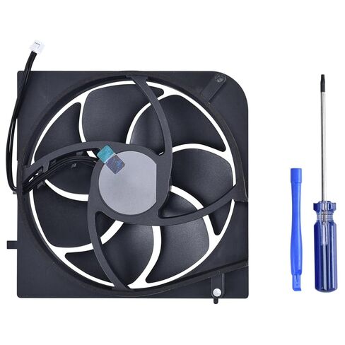 Replacement Xbox Series X Internal Cooling Fan, Internal Cooler Fan Replacement for Xbox Series X with Screwdrivers & Thermal Paste in Saudi Arabia