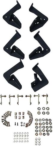 Westin 56-13935 HDX Drop Nerf Bars يناسب 2015-2025 F-150 SuperCab 2017-2025 F-250 F-350 F-450 F-550 SuperCab زوج أسود محكم in Kuwait