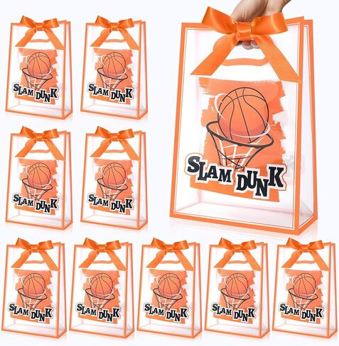 GAWBYET 16 Pcs Softball Goodie Bag Softball Gameday Goodie Gifts Bags with Die Cut Handles and Ribbons Sport Theme Party Favors for Snack Wrapping Birthday Party Supplies 7 x 10 x 3.15'' in Saudi Arabia