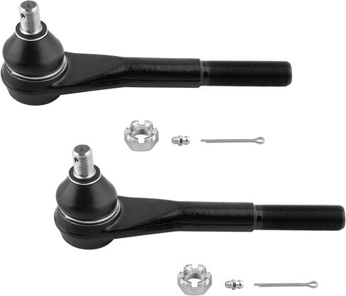 BOXI قطعتان من قضيب ربط التوجيه الداخلي الخارجي مناسب لسيارة Chevy Blazer 1987-1991 | K10 K20 1981-1986 | C10 C20 C30 P30 1975-1986 | لجي إم سي C1500 C2500 K1500 K2500 1979-1986 | جيمي 1985-1991 | إس2026 إس2027 in Kuwait