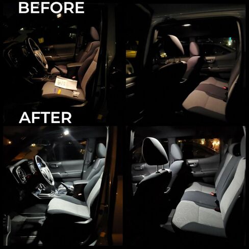 H2 LED Interior Lights Kit for Hummer H2 2003 2004 2005 2006 2007 2008 2009 Super Bright White LED Map Dome Trunk License Plate Lights Interior LED Light Bulbs + Install Tool in Kuwait