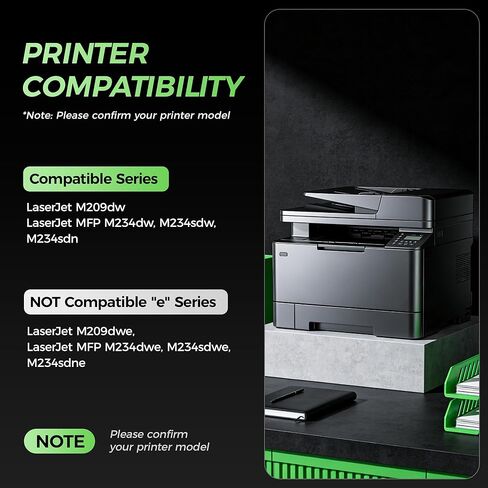 134A Black Toner Cartridge 2-Pack with chip Compatible Replacement for HP 134A 134X W1340A W1340X Toner Works with HP LaserJet MFP M234dw M234sdw M209dw Laser Printer M234dwe M234sdwe M234sdne M209dwe in Saudi Arabia