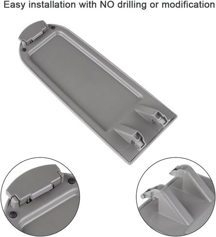 Grey Center Console Lid Armrest Kit Replacement fit for VW for Beetle 99-10 for Golf 99-05 for Jetta 99-05 for Passat 99-05 in Kuwait