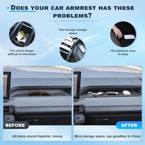BIXUAN 2026 RAV 4 Passenger Above Glove Box Organizer for Toyota 2026 RAV 4 Center Console Organizer Middle Console Storage Box 2026 RAV 4 Accessories in Saudi Arabia