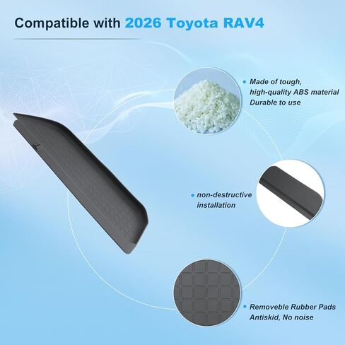 BIXUAN 2026 RAV 4 Passenger Above Glove Box Organizer for Toyota 2026 RAV 4 Center Console Organizer Middle Console Storage Box 2026 RAV 4 Accessories in Saudi Arabia