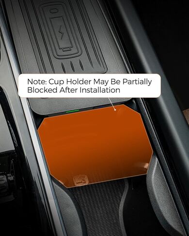 Wireless Car Charger Pad for Volvo XC90 S90 V90 XC60 V60 S60 2017–2023 2024 2025, Center Console Phone Charging for Volvo Car Interior Accessories in Saudi Arabia