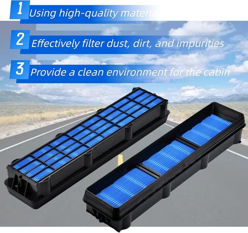 AL177185 Air Filter Compatible for John Deere Tractors Replacement for AL119095 PA3928 P789129 LAF4340 49096 (Pack of 2) in Kuwait