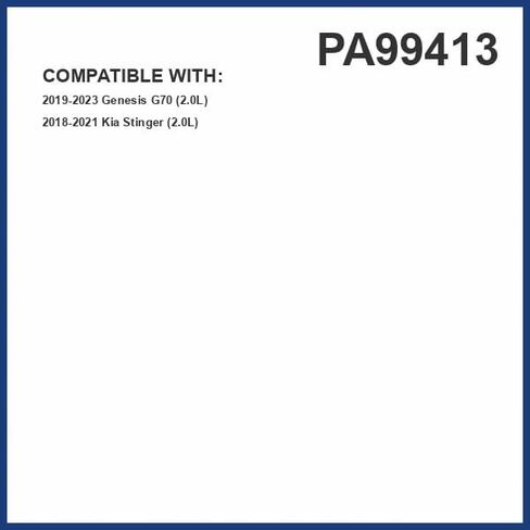فلتر هواء المحرك PG PA99413 | يناسب 2019-2023 جينيسيس G70، 2018-2021 كيا ستينغر in Kuwait