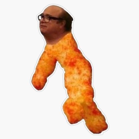SMJ Designs Danny Decheeto Sticker Vinyl Waterproof Sticker Decal Car Laptop Wall Window Bumper Sticker 5" in Kuwait