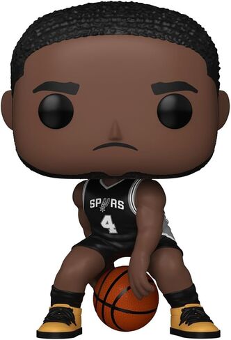 Funko Pop! NBA: Spurs - De'Aaron Fox - Collectable Vinyl Figure - Gift Idea - Official Merchandise - Toys for Kids & Adults - Sports Fans - Model Figure for Collectors and Display in Kuwait
