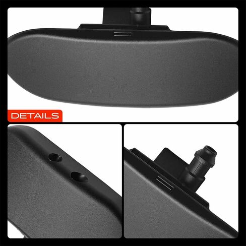 A-Premium Front Windshield Washer Nozzle Compatible with Audi A4 2007-2009, A3 2006-2008, A3 Quattro 2006-2008, A4 Quattro 2007-2009, RS4 2008, S4 2007-2009, Pack of 2 in Kuwait