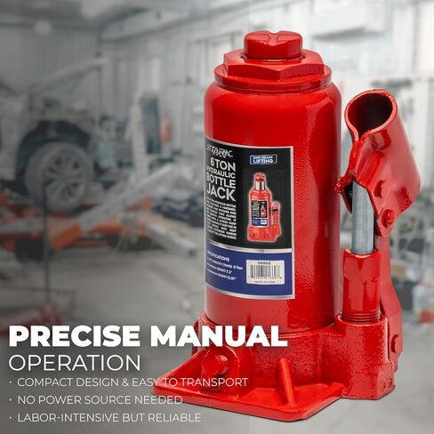 XtremepowerUS Hydraulic Bottle Jack (20 Ton) Portable Hydraulic Jack Lift Height Farm RV Truck Equipment Automotive Shop in Saudi Arabia