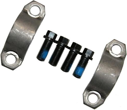 Front Shaft Front Joint 1 Piece Universal Joint Strap Kit fits Ford F-450 F-550 Super Duty 1999 2000 2001 2002 2003 2004 Replacement E4HZ4A254B, 4428723, 8006793860 in Saudi Arabia