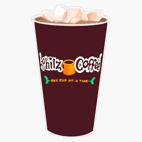 Philz coffee Window Water Bottle Bumper Sticker Decal 5" in Kuwait