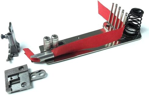 for PFAFF 335 Binding Sewing Full Set Binder Bracket Foot Needle Plate Feeder (Tape Width:26mm) in Kuwait
