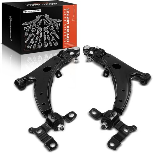 A-Premium 2 × أذرع تحكم سفلية أمامية، مع وصلة كروية وبطانة، متوافقة مع Toyota Corolla 1993 1994 1995 in Kuwait