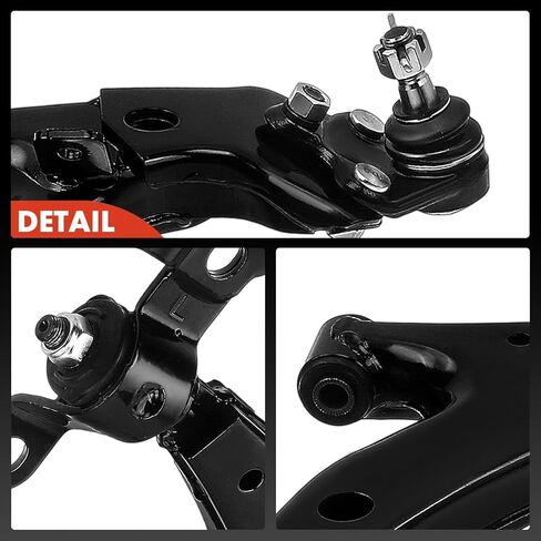 A-Premium 2 × أذرع تحكم سفلية أمامية، مع وصلة كروية وبطانة، متوافقة مع Toyota Corolla 1993 1994 1995 in Kuwait