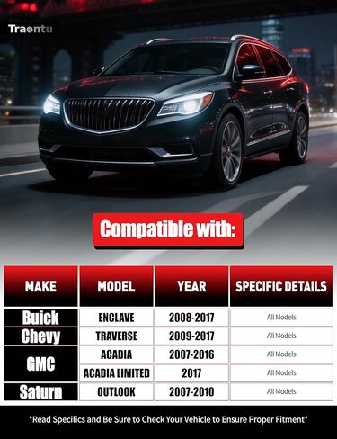 قطعتان من أذرع التحكم السفلية الأمامية مع وصلة كروية لـ 2008-2017 Buick Enclave، 2009-2017 Chevy Traverse، 2007-2016 GMC Acadia/ 2017 Limited، 2007-2010 Saturn Outlook، استبدال التجميع K621231 K621232 in Kuwait