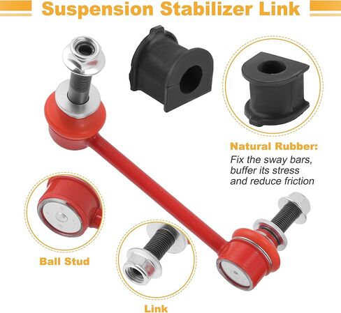 No.K80946/K80948/K80820 4pcs Front Sway Bar Links Stabilizer Link Kit W/Bushings for Toyota Tacoma 2WD 4WD 2005-2017 for Toyota Tacoma Double Cab 2013-2022 in Kuwait