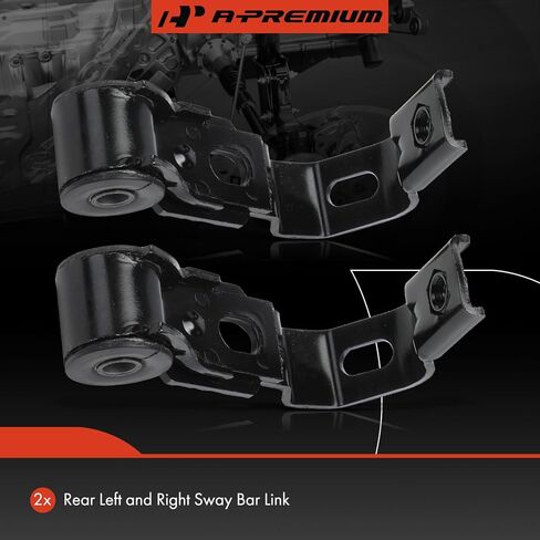 A-Premium 2 x Rear Sway Bar Links Stabilizer Bar Links, Compatible with Buick Regal 1988-1996 & Chevrolet Lumina 1990-2001, Monte Carlo 1995-1999 & Oldsmobile Cutlass Supreme & Pontiac Grand Prix in Kuwait