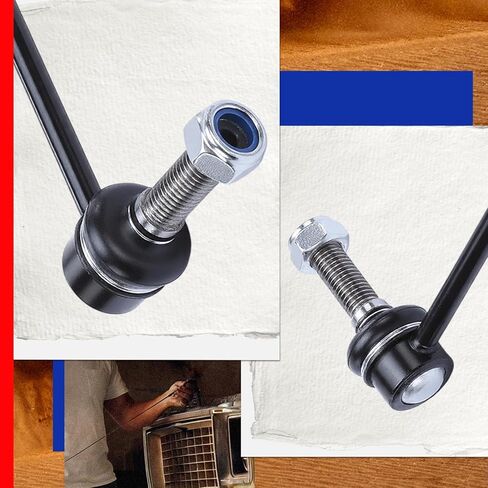 JC Whitney JFBAJCWCA00864 مجموعة من 2 وصلة Sway Bar Link (أمامية) - متوافقة مع Ford Explorer 2011-2019، Police Interceptor Utility 2013-2019 in Kuwait