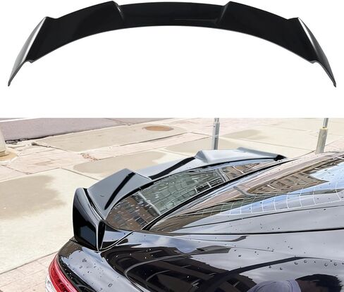 Rear Spoiler Wing Compatible with Toyota Camry SE XSE LE XLE TRD Hybrid 2018-2024 Rear Trunk Wing Trunk Lid Duckbill(Gloss Black) in Kuwait
