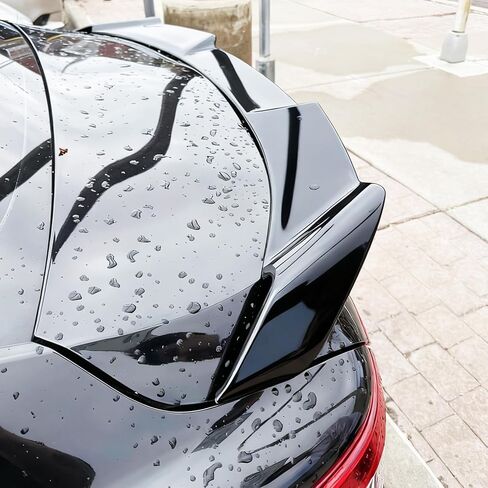 Rear Spoiler Wing Compatible with Toyota Camry SE XSE LE XLE TRD Hybrid 2018-2024 Rear Trunk Wing Trunk Lid Duckbill(Gloss Black) in Kuwait