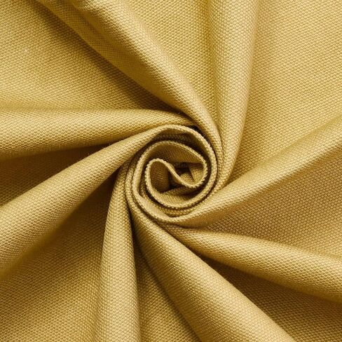 Cotton Duck Canvas Fabric Heavy Duty Outdoor 10 Oz Thick Cloth Material By The Yard & Roll Wholesale - Yellow (1 Yard) in Saudi Arabia