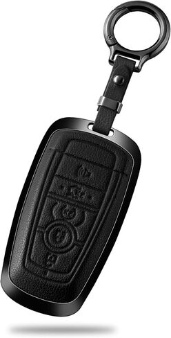 for Ford Key Fob Cover with Keychain Compatible with Explorer Fusion Escape Edge Range Bronco Expedition Mustang F150 (PINK) in Saudi Arabia