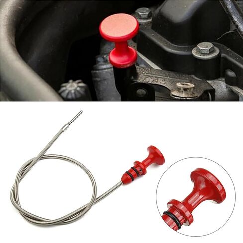 Automotive Oil Level Gauge Compatible with Mini for R56 2005 2006 2007 2008 2009 2010 Engine Oil Level Dipstick Measuring Tool OEM 1143758597007 in Kuwait