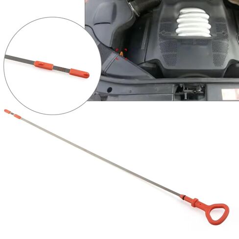 Automotive Oil Level Gauge Compatible with A4 for Quattro 1999 2000 2001 for A6 2000 2001 Car Engine Oil Dipstick Accessories Replacement OEM：078115611S in Kuwait