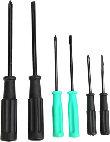6 Pcs Screwdriver Kit, Slot and Cross Tip, Heat Treated Repair Tool Set, with Different Sizes, for Sewing Machine in Kuwait
