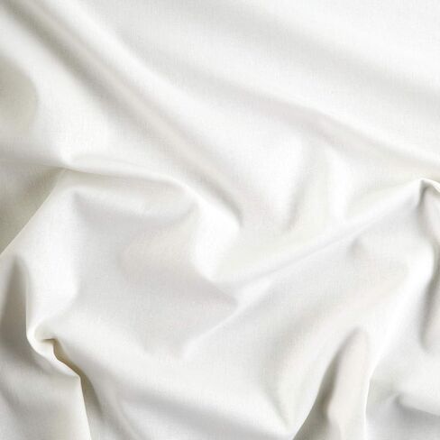 Kaufman Essex Wide Linen Blend White, Fabric by the Yard in Kuwait