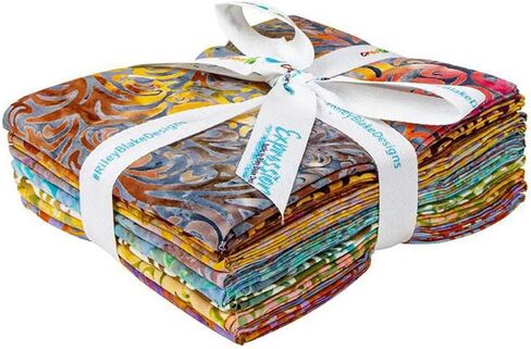 تعبيرات Batiks Twirl & Swirl Elementals A 9 Fat Quarters Riley Blake Designs FQ-21901A-9 in Kuwait