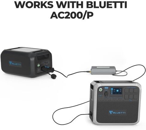 BLUETTI D050S 500W DC Charging Enhancer, Compatible Power Station EB150/EB240/AC200/AC200P/AC200MAX& Battery Pack B230/B300 in Saudi Arabia