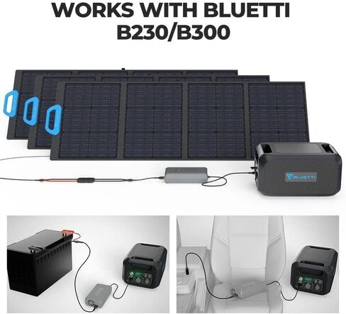 BLUETTI D050S 500W DC Charging Enhancer, Compatible Power Station EB150/EB240/AC200/AC200P/AC200MAX& Battery Pack B230/B300 in Saudi Arabia