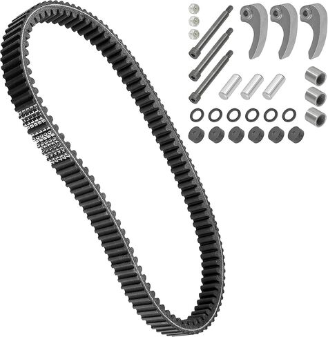 Caltric Clutch Rebuild Kit with Belt Compatible with Polaris RZR XP 1000 Trail & Rocks 2017 2018 2019 2020 2021 in Kuwait