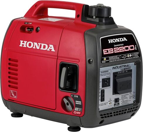 Honda EB2200i 2200 Watt Inverter Generator, Super Quiet 120V Gas Powered OSHA-Compliant Outdoor Portable Generator for Construction Site or Backup Power Supply, Up to 8.1 Hour Run Time (EB2200ITAN) in Kuwait