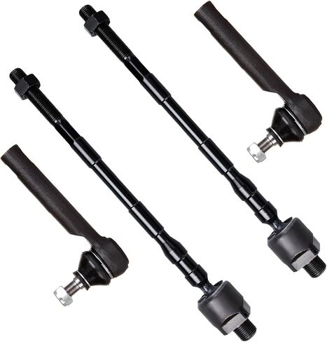 SCITOO 4-PC SET Suspension Kit for 2005-2009 For Subaru Legacy 2005-2009 For Subaru Outback - Front Inner Tie Rod End Front Outer Tie Rod End in Kuwait