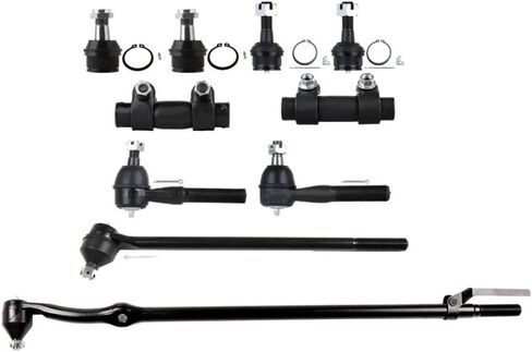 Tie Rod End Suspension Kit Front Lower Side Alloy Steel Coated for Ford for F150 4.9L/5.0L/5.8L 1980-1996 & 3.8L 1986-1989 1991-1994 in Saudi Arabia