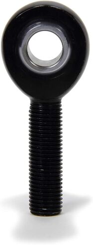 Rod End, Spherical, 7/16 in Bore, 7/16-20 in Right Hand Male Thread, Nylon Insert, Aluminum, Black Anodize- Each in Saudi Arabia