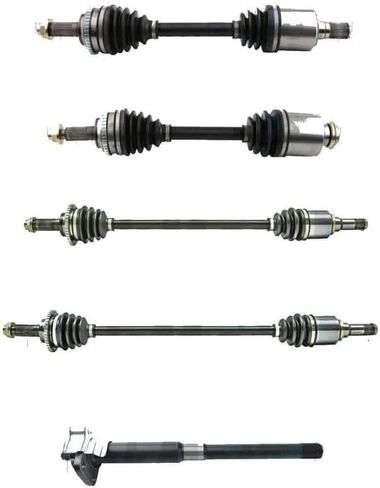 Replacement Front CV and AAR and Intermediate and Rear CV Axle Shafts KIT For Fusion AWD Mechanics Choice for Ford in Kuwait