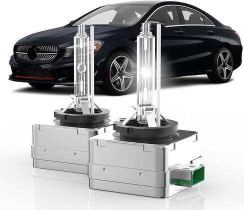 Fit for 2011-2023 Dodge Charger D3S HID Xenon Headlight Bulbs, 350% Brightness, High Low Dual Beam Light Bulb, 8000K White Blue, Plug-N-Play, of 2 in Saudi Arabia