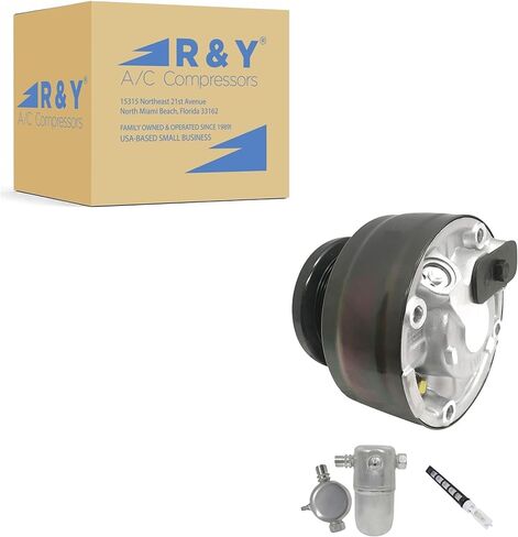 RYC Automotive Air Conditioning Compressor Kit KT BC67 (Fits Chevrolet and Fits GMC C1500, C2500, C3500, K1500, K2500, K3500 4.3L, 5.0L, 5.7L, 6.2L, 6.5L, 7.4L 1991) in Kuwait