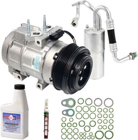 لضاغط التيار المتردد Ford F250 F350 Super Duty OEM مع طقم إصلاح مكيف الهواء - BuyAutoParts 60-83449RN NEW in Kuwait